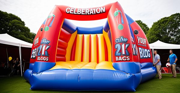 Des objets gonflables pour tous vos événements festifs !